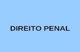 DIREITO PENAL. -Direito Penal: estuda a infração penal, o sujeito ativo, a sanção penal, a aplicação da lei penal, a ação penal e a extinção da punibilidade.