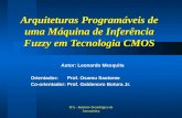 ITA - Instituto Tecnológico de Aeronáutica Arquiteturas Programáveis de uma Máquina de Inferência Fuzzy em Tecnologia CMOS Autor: Leonardo Mesquita Orientador: