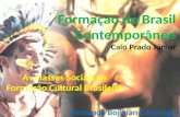 Fernanda Bojikian Cavenaghi. Biografia do autor O livro: Formação do Brasil Contemporâneo A organização Social Administração Vida Social e Política.