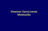 Sistemas Operacionais Multimídia. Sistemas de Arquivos Multimídia Duas abordagens para tratar mídias contínuas em sistemas de arquivos: –1a.: organização.