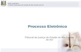 Processo Eletrônico Tribunal de Justiça do Estado do Rio Grande do Sul.