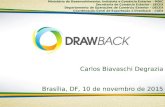 Carlos Biavaschi Degrazia Brasília, DF, 10 de novembro de 2015 Ministério do Desenvolvimento, Indústria e Comércio Exterior - MDIC Secretaria de Comércio.