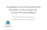 Paradigmas de Processamento Paralelo na Resolução do Fractal de Mandelbrot Bruno Pereira dos Santos Dany Sanchez Dominguez Universidade Estadual de Santa.