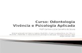 Profª Carmen Lúcia Carvalho de Souza Material produzido com base no capítulo: PALÁCIOS, J. O que é a adolescência. Em: COLL, C; PALACIOS, J; MARCHESI,