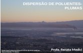 Profa. Renata Medici DISPERSÃO DE POLUENTES- PLUMAS Reduc lança coluna de fumaça no céu no dia 30 de abril(Foto: Marcos Estrella / TV Globo )