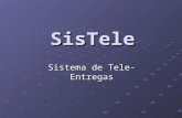 SisTele Sistema de Tele-Entregas. - Objetivo Este Software foi desenvolvido para controlar os pedidos de empresas que trabalham com tele-entrega. Fidelizar.