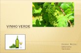 Diones Mello; Gabriela Santana.  O Vinho Verde é produzido exclusivamente na região demarcada dos Vinhos Verdes, em Portugal, e constitui uma denominação.