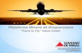 Plataforma Mineira de Bioquerosene “Farm to Fly” Value Chain.