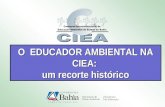O EDUCADOR AMBIENTAL NA CIEA: um recorte histórico.