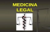 MEDICINA LEGAL. DEFINIÇÃO: “ É a aplicação de conhecimentos médicos para a solução de um problema jurídico, de reconhecimento de direitos”