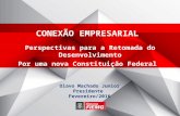 PRODUTIVIDADE CONEXÃO EMPRESARIAL Perspectivas para a Retomada do Desenvolvimento Por uma nova Constituição Federal Olavo Machado Junior Presidente Fevereiro/2016.