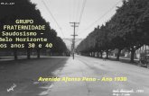 Avenida Afonso Pena – Ano 1930 GRUPO FRATERNIDADE Saudosismo – Belo Horizonte nos anos 30 e 40 PP-2--137.
