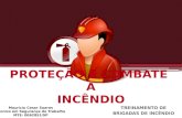 Proteção e Combate à Incêndio - Segurança do Trabalho - Mauricio Cesar Soares Técnico em Segurança do Trabalho MTE: 0062851/SP.