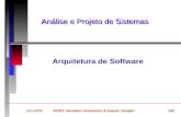 ©2003, Alexandre Vasconcelos & Augusto Sampaio CIn-UFPE1/41 Análise e Projeto de Sistemas Arquitetura de Software.