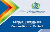 Língua Portuguesa Ensino Fundamental, 7º Ano Concordância Verbal.