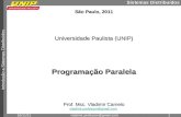 Sistemas Distribuídos Introdução a Sistemas Distribuídos 11/3/2016vladimir.professor@gmail.com1 São Paulo, 2011 Universidade Paulista (UNIP) Programação.