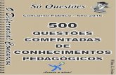 504_CONHECIMENTOS PEDAGÓGICOS- 500 questões comentadas -amostra.pdf