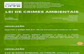 Apresentação Lei de Crimes Ambientais UFPR Gestão Pública 2016