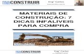 Materiais de Construção: 7 Dicas Infalíveis para Compra