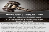 Direito Penal I - Aula 2 - Princípios do Direito Penal