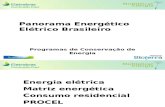 1 Panorama Energético Brasileiro