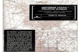 (16!01!25) MIGNOLO, Walter, 2004 - História Locais Projetos Globais - Introdução