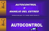 Autoayuda - Autocontrol y Manejo Del Estres