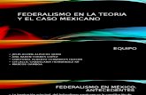 Federalismo en La Teoria y El Caso Mexicano