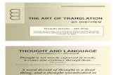 1 a Arte de Traduzir
