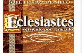 Eclesiastes - Joel Leitão de Melo