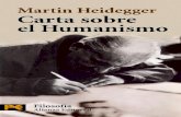 Heidegger Cartas Sobre Humanismo