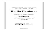 DEVA Radio Explorer Manual de Instruções