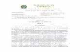 Organização Da Presidência Da República e Dos Ministérios - Lei 10683_2003