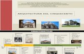 Arquitectura Del Cinquecento - Historia II