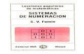 Ed MIR - Fomin - Sistemas de Numeracion (Espanhol)