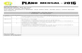 Planejamento Mensal 9º Ano Algebra (1º Bimestre)
