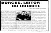 BARBOSA, João Alexandre. Borges, Leitor Do Quixote.