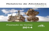 Prestação de Contas de 2014 da Câmara de Sintra - Relatório de Actividades