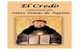 El Credo, comentado por S.Tomás de Aquino