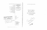 BOLAÑO, C. Qual a Lógica Das Políticas de Comunicação No Brasil