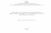 Obtenção e Caracterização de Argila Piauiense