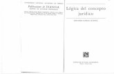 Lógica Del Concepto Jurídico - EDUARDO GARCIA MAYNES - 1959