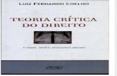 Teoria Crítica Do Direito - Luiz Fernando Coelho