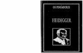 Os Pensadores Heidegger