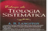 01. Esboco de Teologia Sistematica a B Langston
