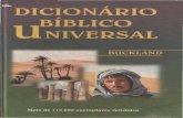 Buckland - Dicionário Bíblico Universal