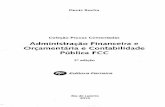 Denis Rocha - Administração Financeira e Orçamentária e Contabilidade Pública FCC - 2º Edição - Ano 2010