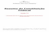 Resumo da Constituição - Vitor Cruz