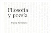 Filosofia y Poesia Maria Zambrano
