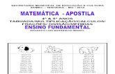 APOSTILA DE MATEMÁTICA  4º e 5º ANOS -